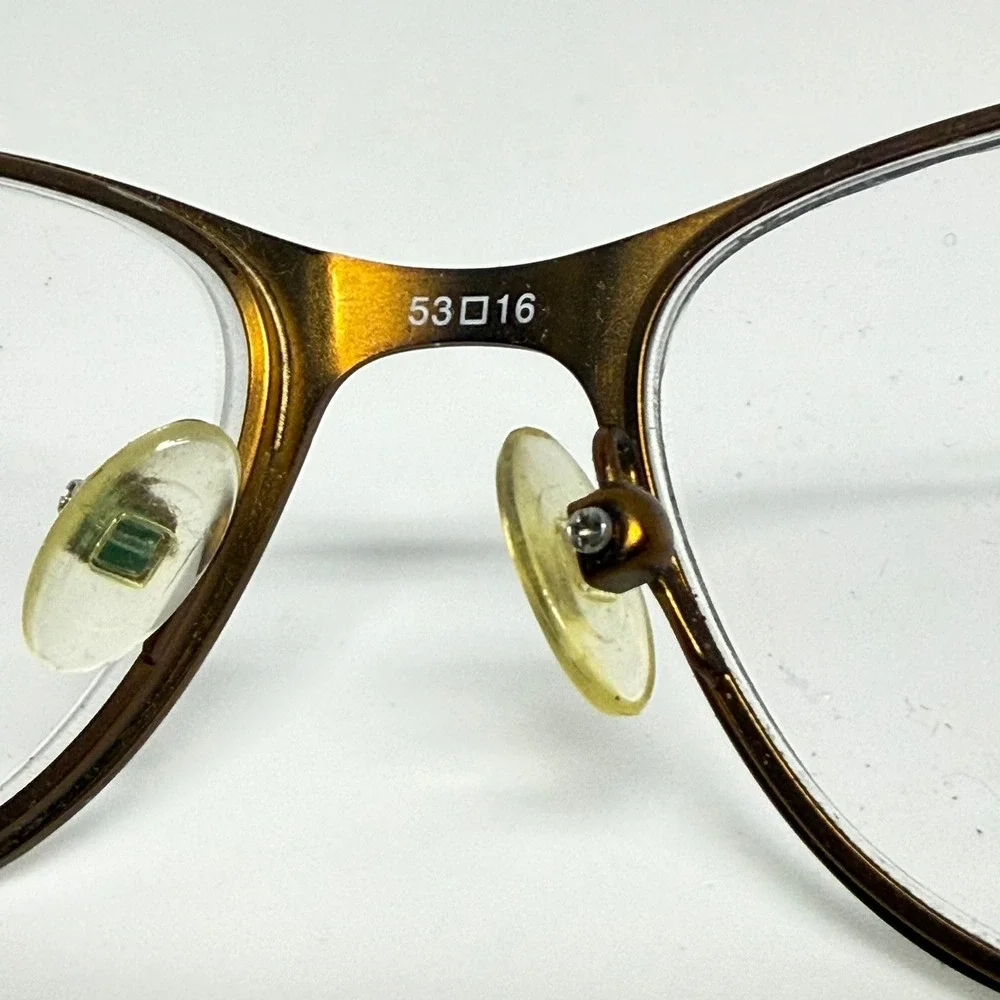 B.U.M. Equipment Sassy Eyeglasses Frames Black Brown Leopard Print 53-16-135